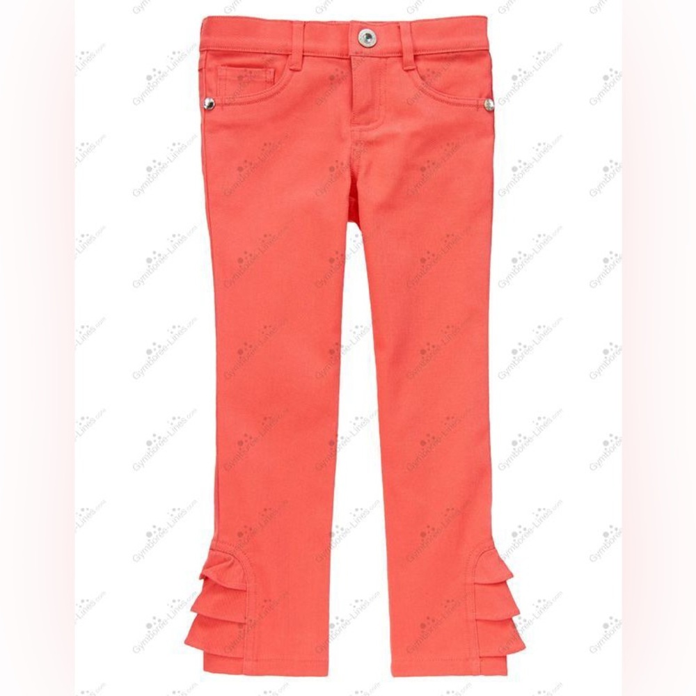 Gymboree Gem Ruffle Colored Jeans